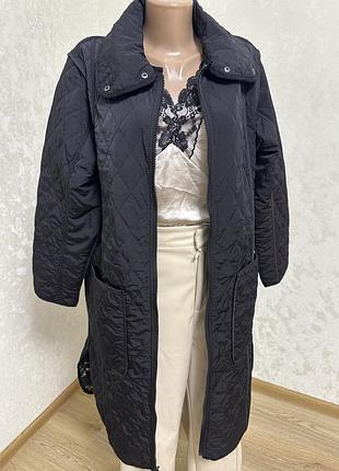 Довге стьобане пальто desigual 3