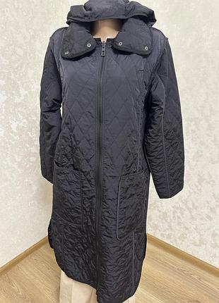 Довге стьобане пальто desigual 8
