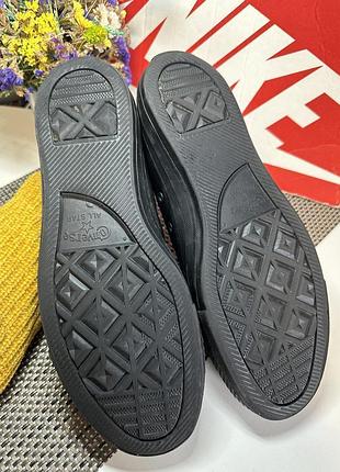 Оригинальные кожаные кеды converse 4