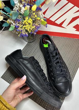 Оригинальные кожаные кеды converse