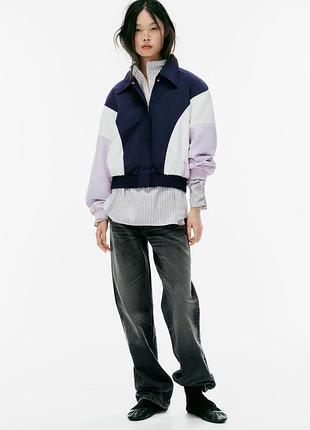 Куртка жіноча комбінована zara new