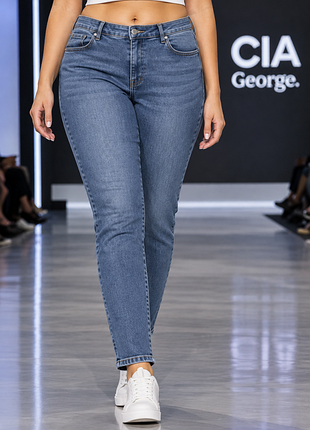 Жіночі джинси george блакитні xxl