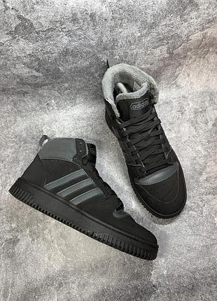 Зимові високі кросівки adidas hoops mid 3.0 winterized (оригінал) — 37⅓