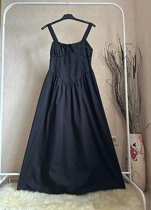 Asos довга сукня бавовна 5