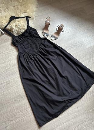Asos довга сукня бавовна 7