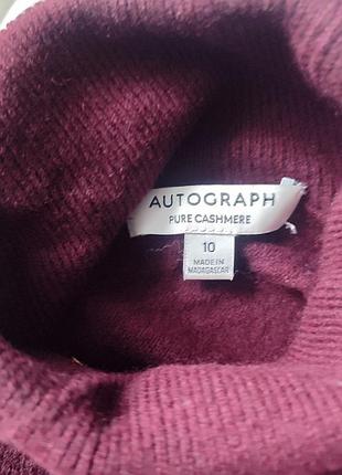 Гольф autograph 100% кашемир 3