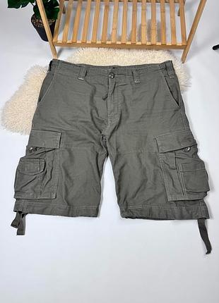 Карго шорти brandit оригінал military camo хакі розмір xl-xxl