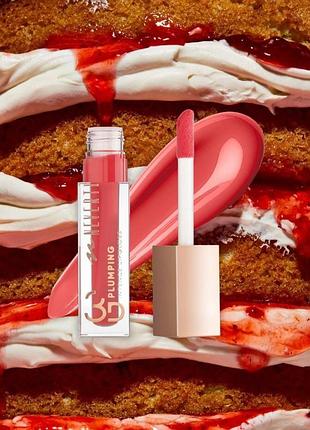 Блиск для губ 3d plumping lipgloss neverti №08 2