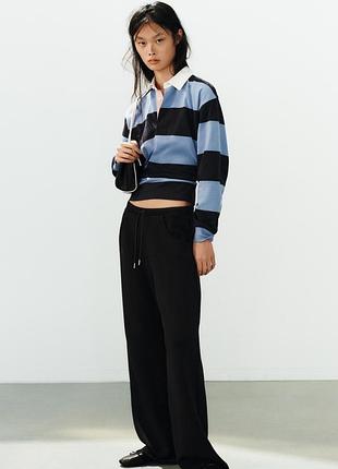 Сорочка поло жіноча в смужку zara new