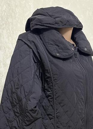 Довге стьобане пальто desigual 10