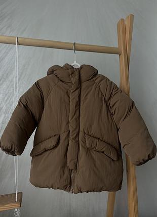 Куртка для хлопчика zara зимова, демісезонна  2-3 роки