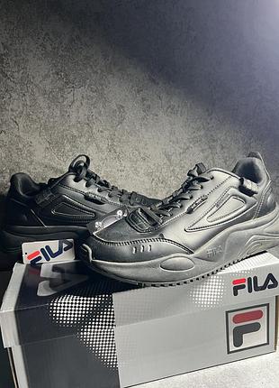 Кросівки чоловічі fila осінні чорні 42 розмір