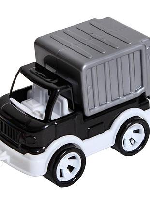 Детская игрушка мусоровоз "mini matik" 002/7bms(black) пластик, 13,5 см