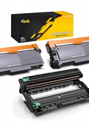 Набір 3 предмети 2x тонер tn-2320 + барабан для brother hl-l2300d mfc-l2700dw dcp-l2520dw