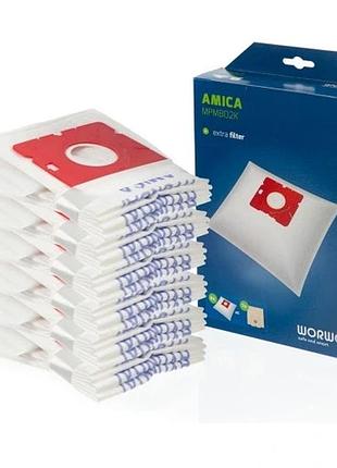 Набір 30 продуктів: сильні мішки для пилососів серії amika ora відповідники aw3011 aw3012 aw3013