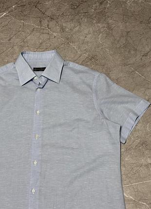 Лляна сорочка corneliani (оригінал, made in italy) zegna, sasso