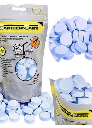 Таблетки для септику очищувальні бактерії на рік sanidenn tabs bio preparat