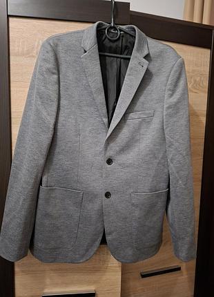 Піджак чоловічий burton menswear london сірий