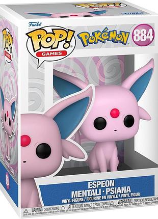 Funko gry pop! games: pokemon espeon mentali вінілова колекційна фігурка ідея для подарунка офіційний товар