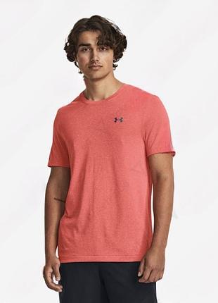 Футболка спортивная беговая under armour rush для тренировок для тренажерного зала для фитнеса
