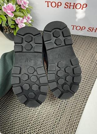 Оригинальные ботинки с мехом детские waterproof h&amp;m 6