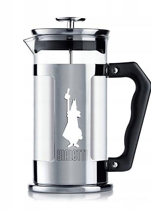 Заварник для кави french press bialetti 1л сталевий