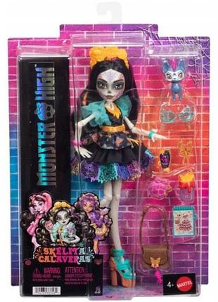 Лялька monster high skelita calaveras основна jhk34