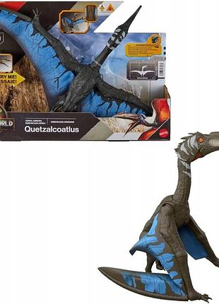 Іграшка jurassic world dinozaur rebirth великий птерозавр quetzalcoatlus зі звуком