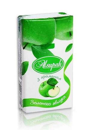 Носовые платинки аромат зеленое яблоко (1 блок/10 пач/10хест) тм алсу-пак