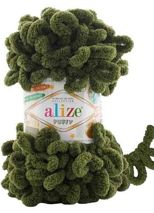 Пряжа puffy 620 5шт/уп 100% микрополиэстер 100г 9.2м тм alize