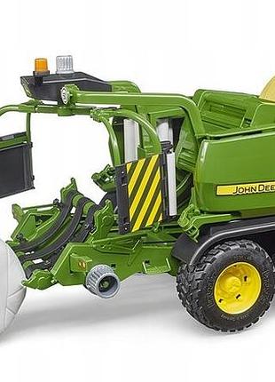 Іграшка прес-підбирач соломи bruder john deere c441r 02032.