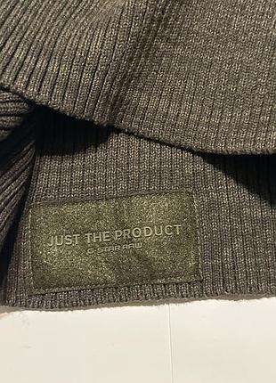 Свитер, кофта g-star effo turtle 1/2 zip knit 6