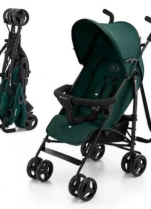 Дитяча прогулянкова коляска kinderkraft tik зелена парасолька tik 6,5 кг дуже легка