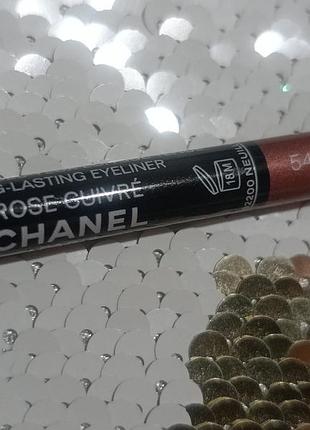Контурний олівець для очей chanel stylo yeux waterproof long-lasting eyeliner 54 rose cuivre