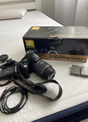 Фотоапарат nikon d3000 3