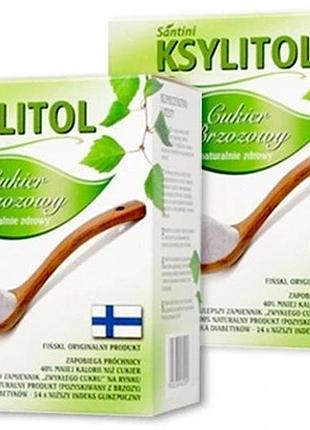 Комплект 2 штуки ксилітол 2 кг фінський 100% березовий цукор ксилітол