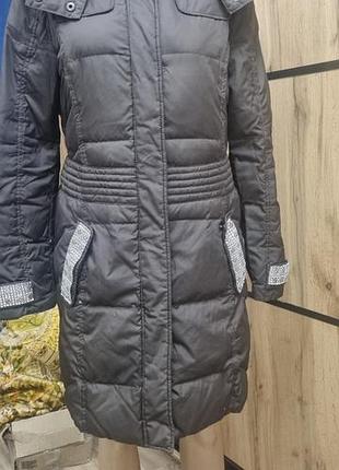 Пуховик коричневый esprit   пуховый 2