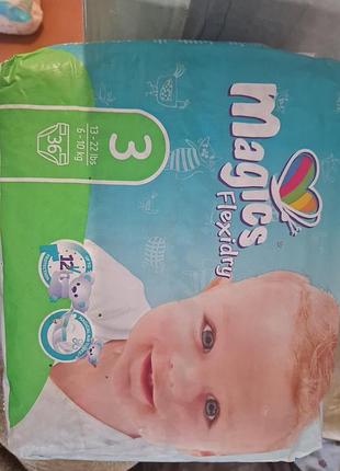 Підгузки magics flexidry розмір 3