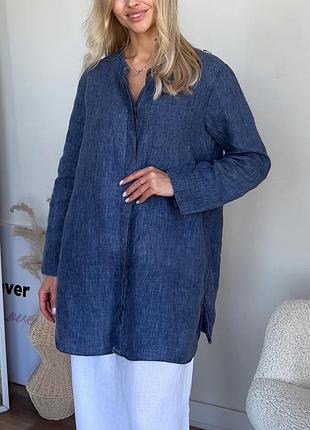 Лляна сорочка s max mara оригінал 3
