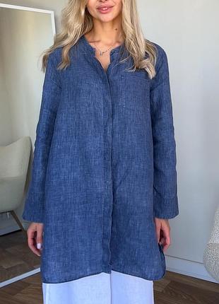 Лляна сорочка s max mara оригінал 4
