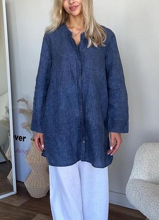 Лляна сорочка s max mara оригінал 6