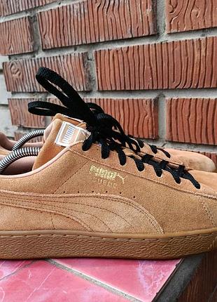 Классические замшевые кроссовки puma suede, размер 47
