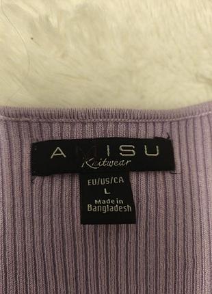 Джемпер жіночий в рубчик amisu 3