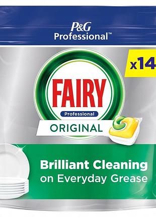 Fairy professional капсули для посудомийної машини original 140 штук циклів