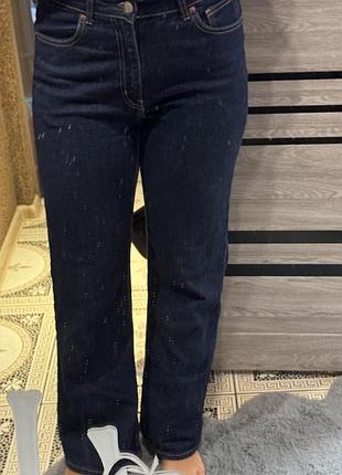 Джинси жіночі h&m сині