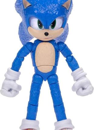 Sonic the hedgehog sonic 3 movie колекційна фігурка jakks pacific 13 см рухома офіційна ліцензія