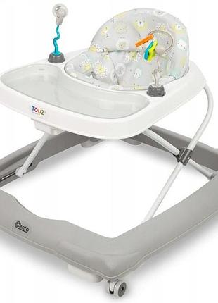 Ходунки toyz caretero canto 4 гумові колеса сірий