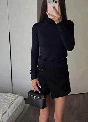 Лонг водолазка модал/вовна zara