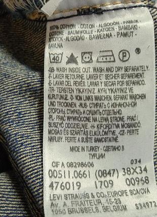 Джинси levi's 511w38l30 8