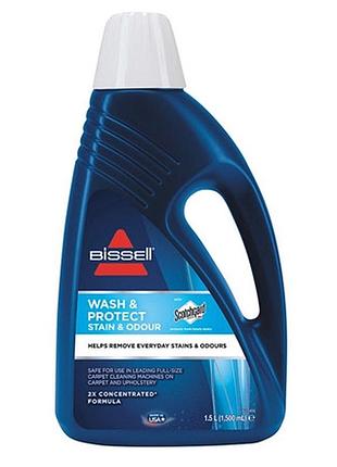 Засіб для прання bissell wash and protect формула від плям і запахів 1500 мл 1 шт.